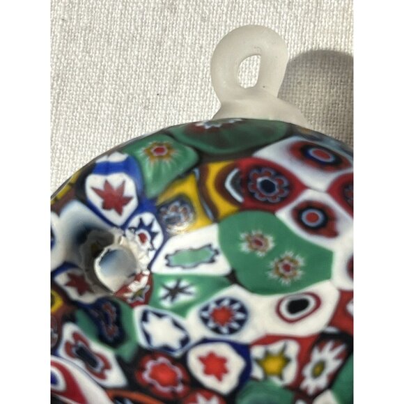Millefiore Art Glass Angel Fish Pendant - Picture 4 of 8